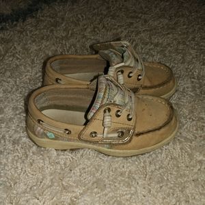 Sperry Toddler 10 Girls IvyFish Boat shoes